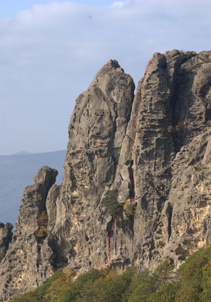 Альпинистский маршрут "Даня"